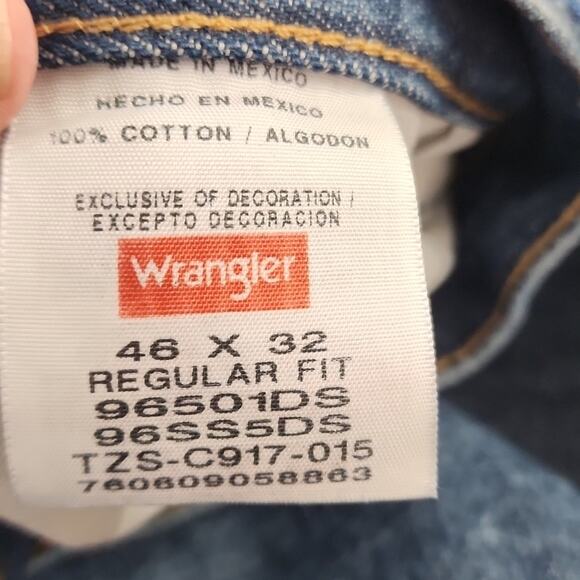 Wrangler 46x32 Regular Fit Jeans, NWT - Picture 8 of 9
